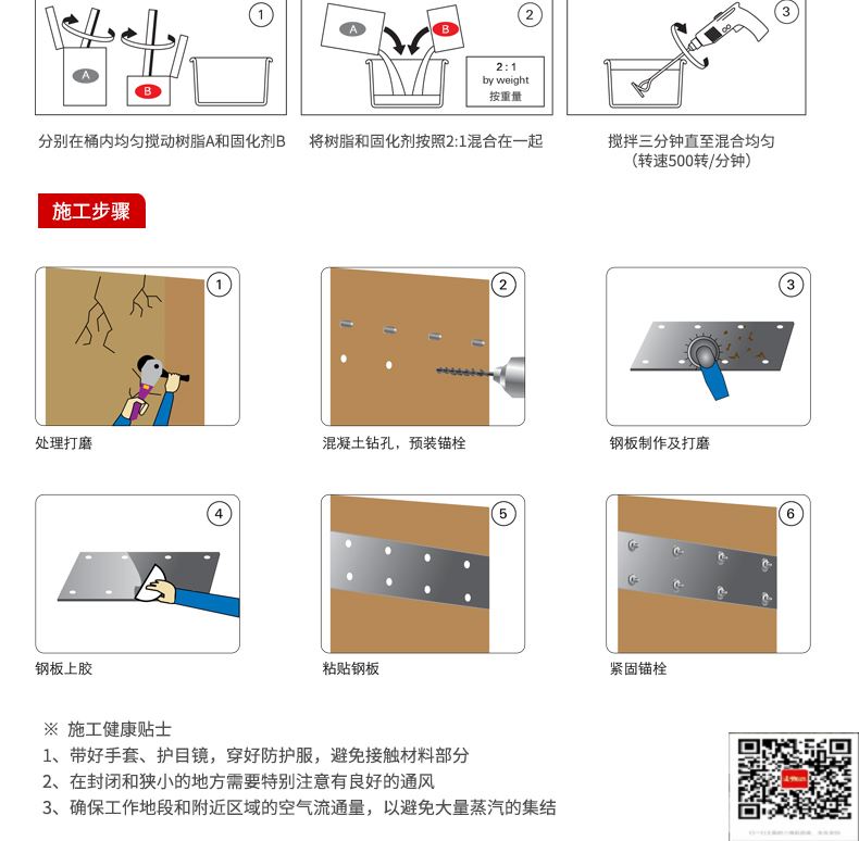 包钢平遥粘钢加固施工过程